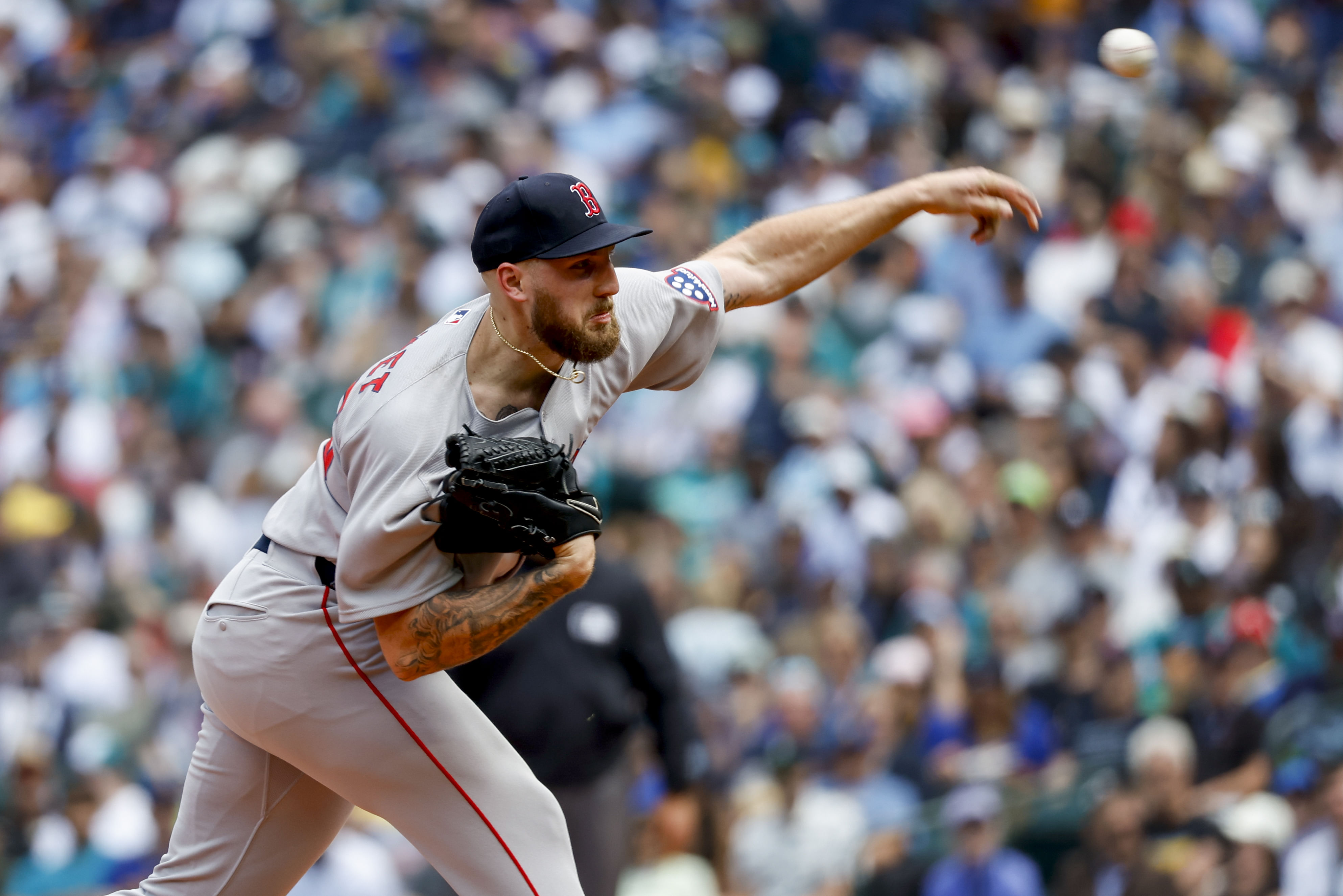 Garrett Crochet might fall short of 9 Ks tonight - Source: Imagn